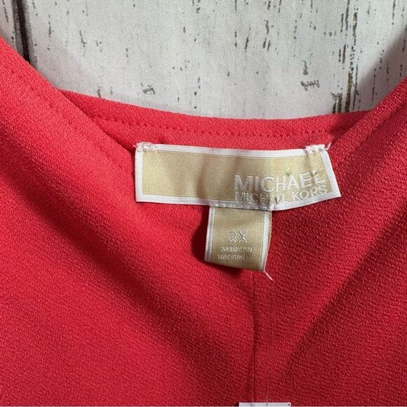 Michael Kors Tie Dyed V Neck Coastal Maxi Sundress Sleeveless Spaghetti Strap - Picture 5 of 15